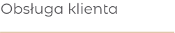 Obsługa klienta